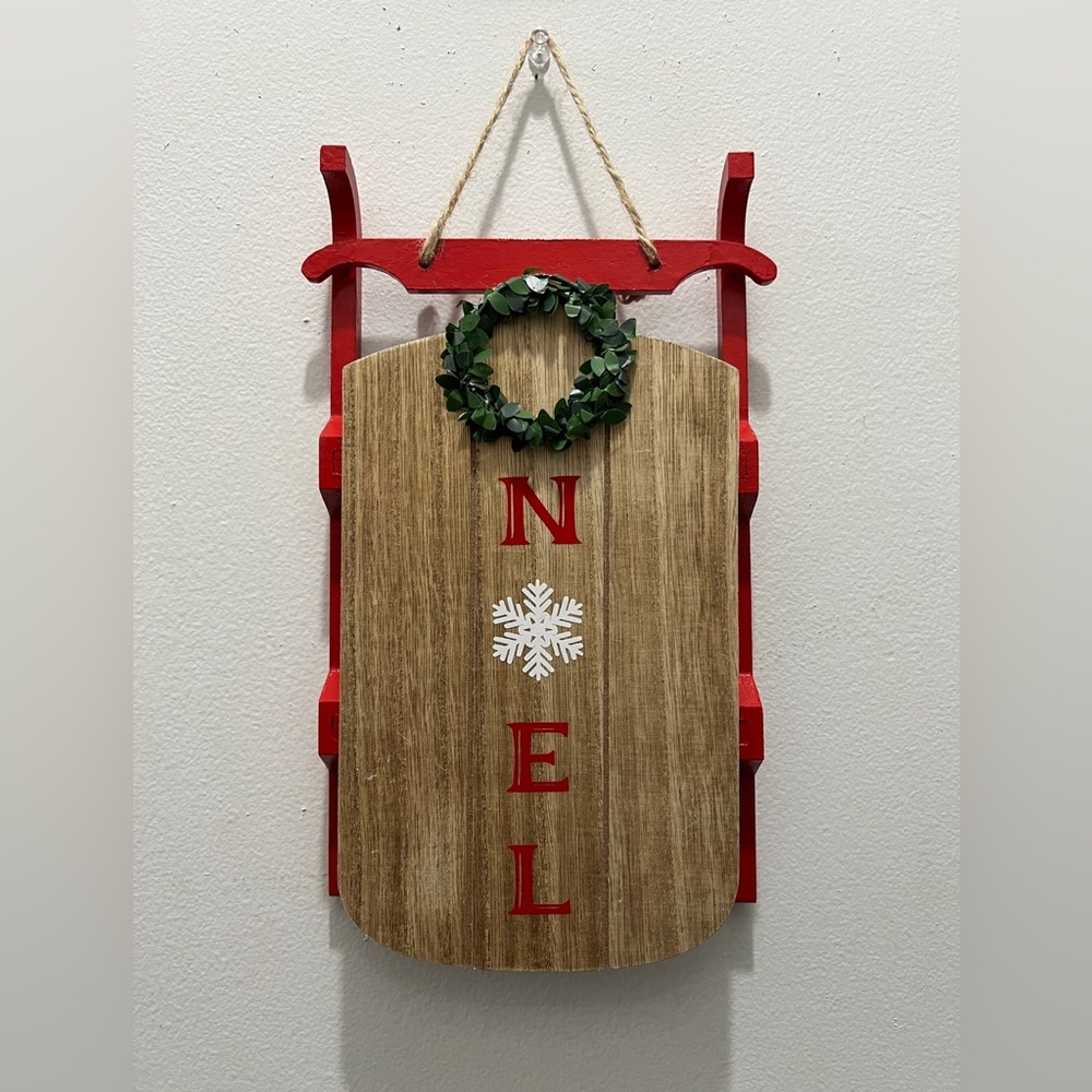 Christmas Decor, Christmas Wall Sign, Noel